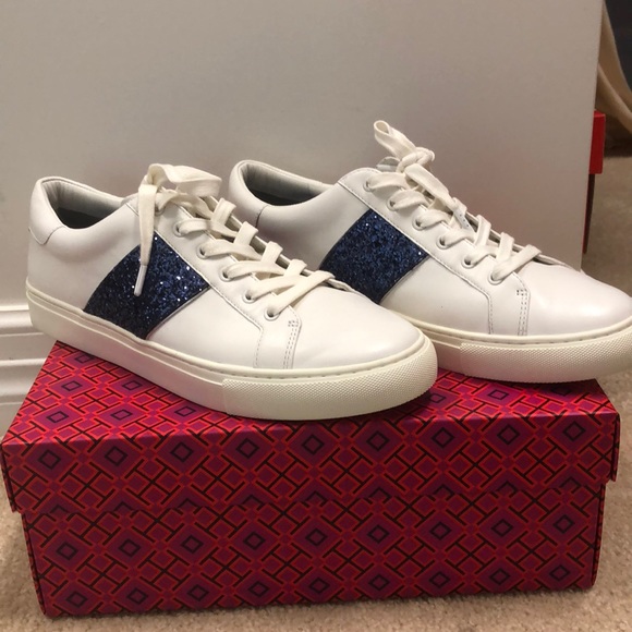 tory burch glitter sneakers